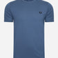 Ringer t-shirt - midnight blue