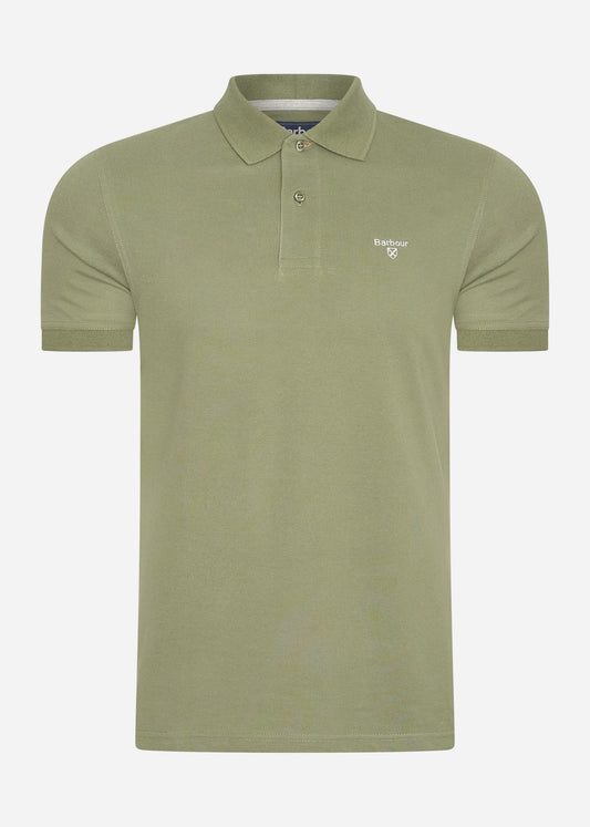 Lightweight sports polo - burnt olive
