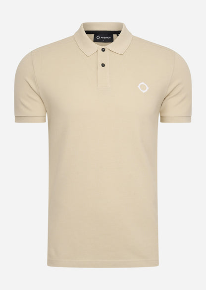 MA.Strum Polo's  SS pique polo - ash 