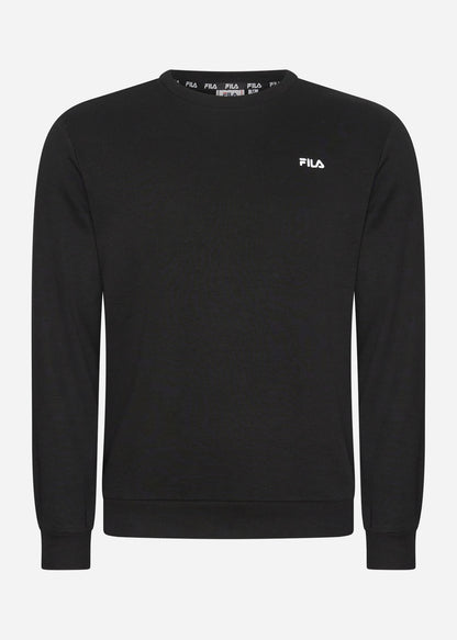 Fila Truien  Brustem crew sweat - black 