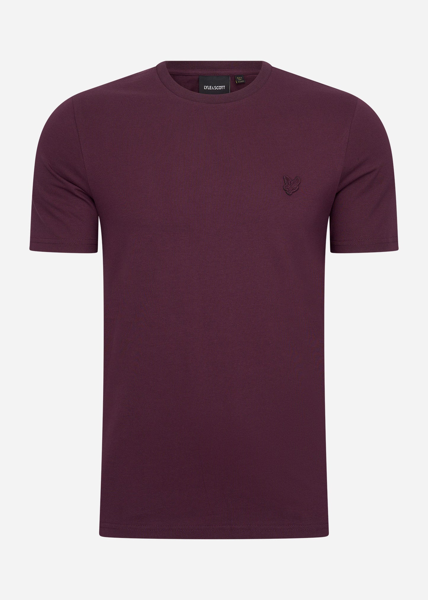 Tonal eagle t-shirt - burgundy