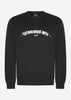 Lyle & Scott Truien  Established 1874 graphic crew neck sweatshirt - jet black 