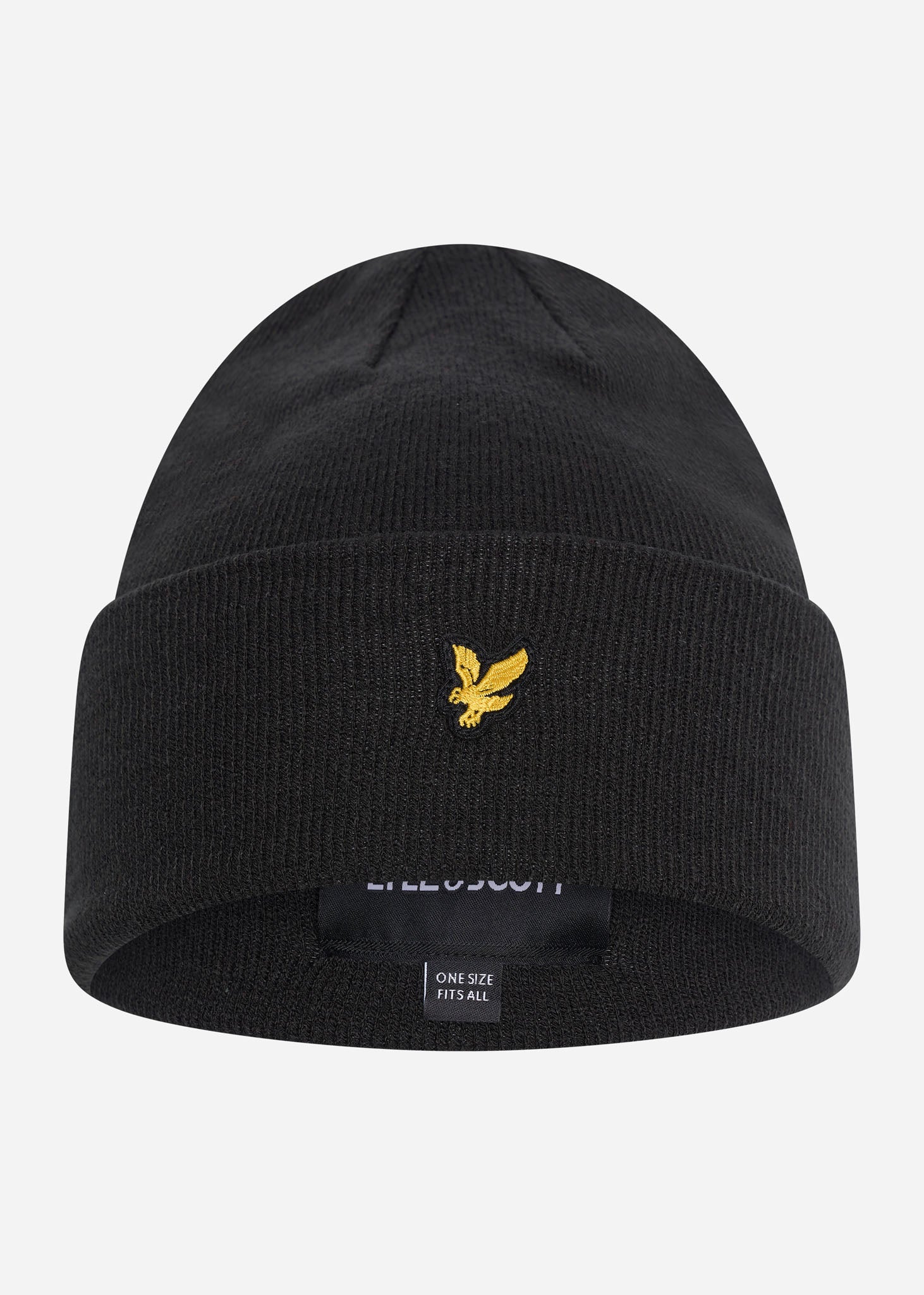 Lyle & Scott Mutsen Beanie & Gloves set - true black