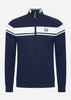 Sergio Tacchini Vesten  Damarindo track top - blue white 