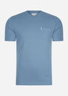 Ben Sherman T-shirts  Signature pocket tee - blue shadow 