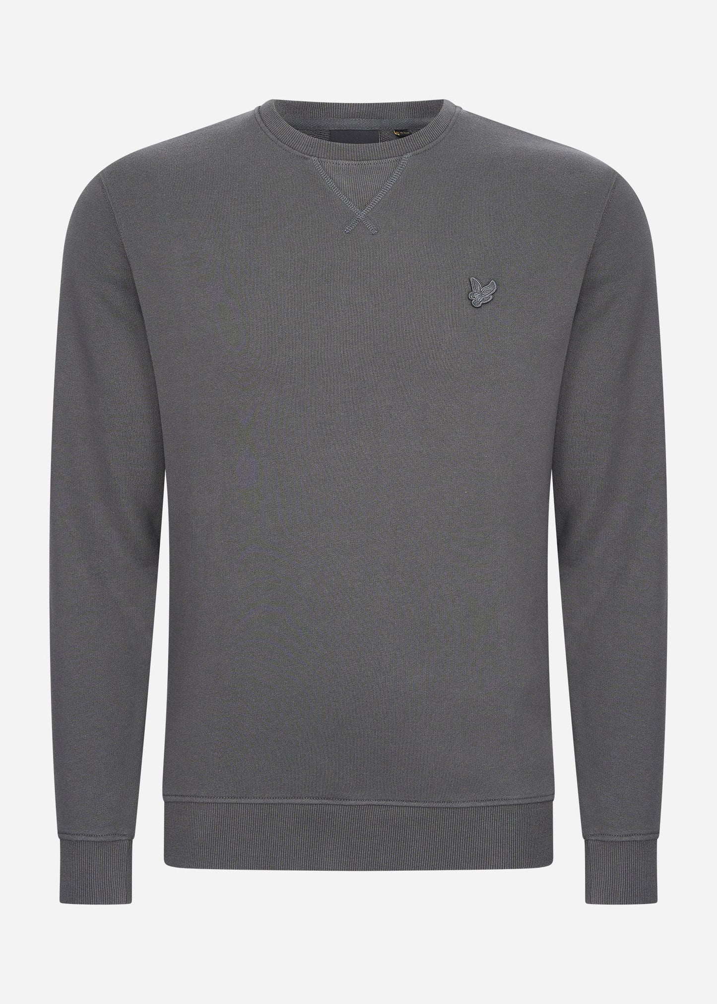 Lyle & Scott Truien  Tonal eagle crew neck sweatshirt - gunmetal 