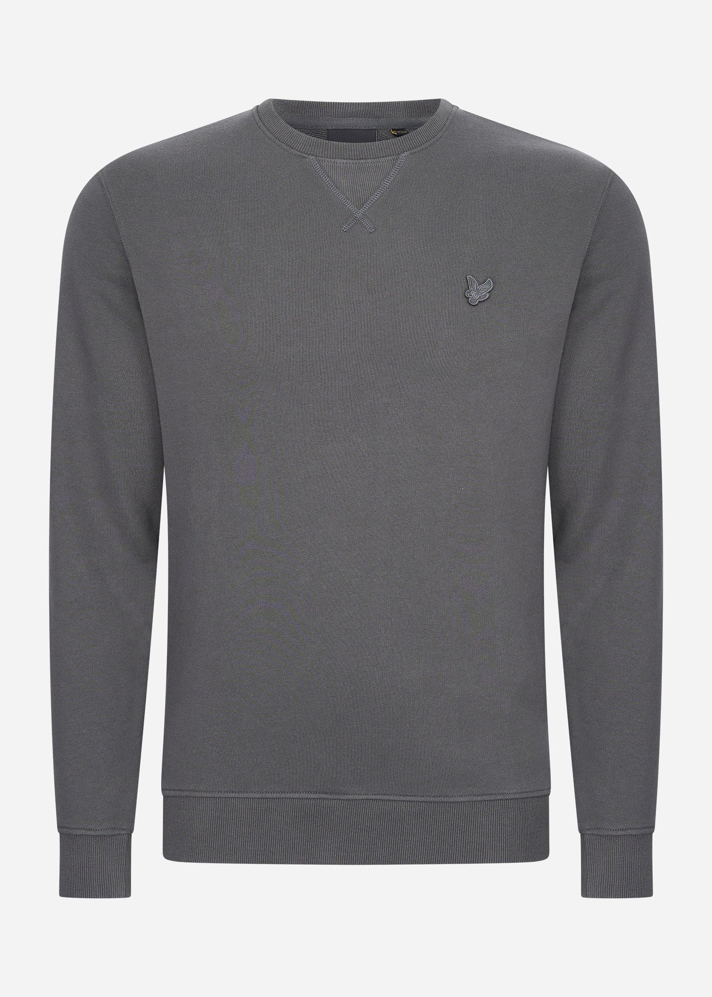 Lyle & Scott Truien  Tonal eagle crew neck sweatshirt - gunmetal 