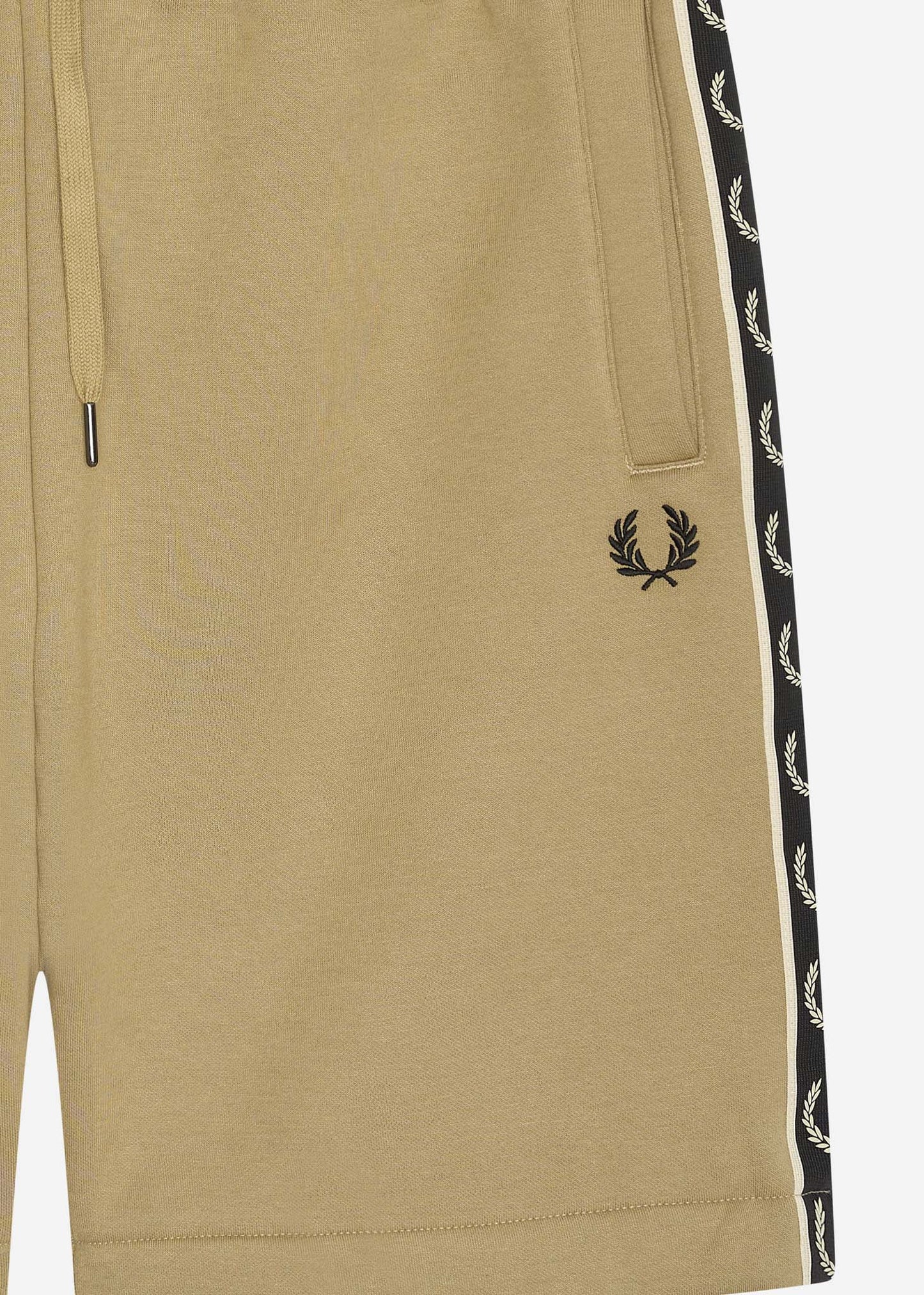 Fred Perry Korte Broeken  Taped sweat short - warmstone oatml 