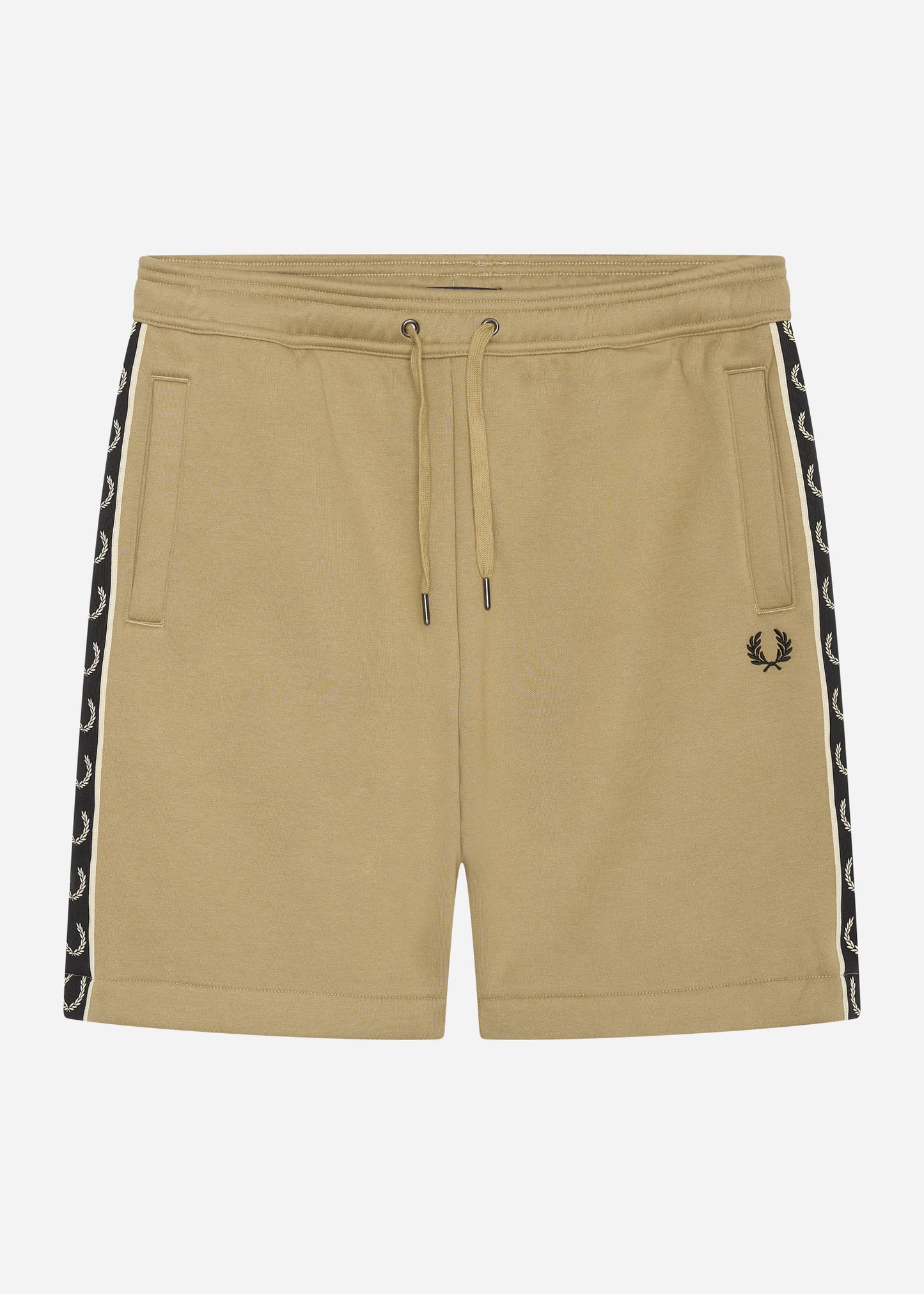 Fred Perry Korte Broeken  Taped sweat short - warmstone oatml 