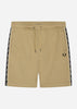 Fred Perry Korte Broeken  Taped sweat short - warmstone oatml 