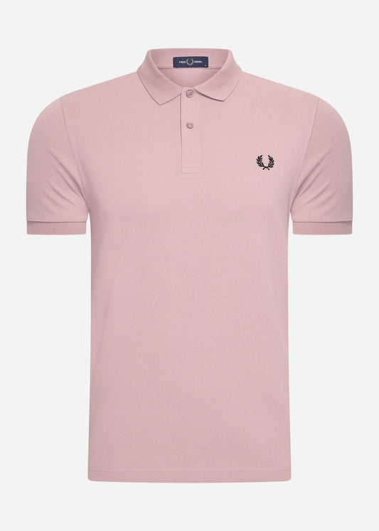 Fred Perry Polo's  Plain fred perry shirt - dusty rs pink black 