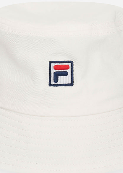 Fila Bucket Hats  Bizerte fitted bucket hat - antique white 