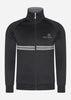 Sergio Tacchini Vesten  New dallas track top - black quiet shade 