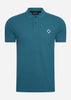 MA.Strum Polo's  SS pique polo - storm blue 