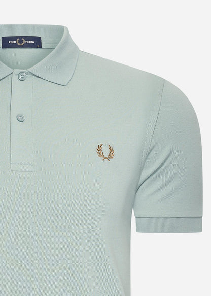 Fred Perry Polo's  Plain fred perry shirt - slvrblue dkcaram 