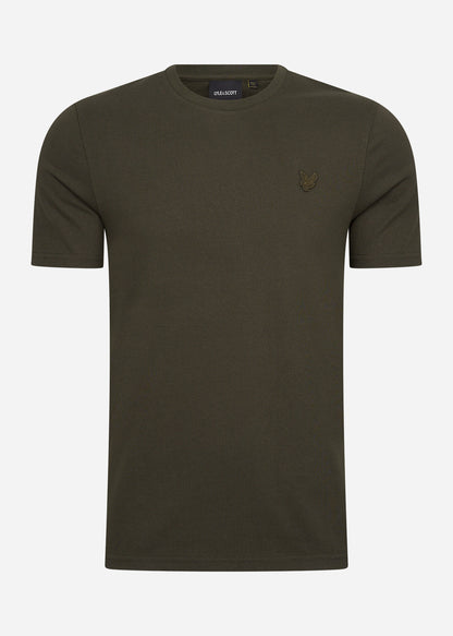 Lyle & Scott T-shirts  Tonal eagle t-shirt - olive 