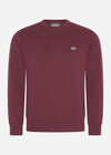 Lacoste Truien  Sweatshirt - expresso 