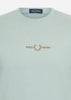 Fred Perry T-shirts  Embroidered t-shirt - silver blue 