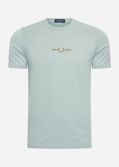 Fred Perry T-shirts  Embroidered t-shirt - silver blue 