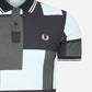 Fred Perry Polo's  Pixel print fred perry shirt - light ice 