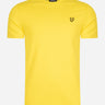 Lyle & Scott T-shirts  Plain t-shirt - yellow scorch 