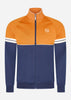 Sergio Tacchini Vesten  Orion track top - marmalade maritime blue gardenia 