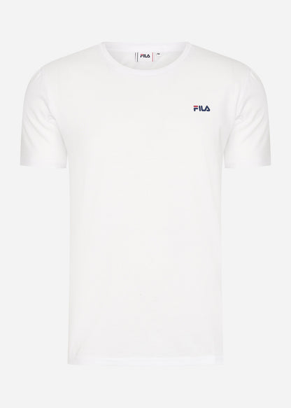 Fila T-shirts  Brod tee 2 pack - bright white 