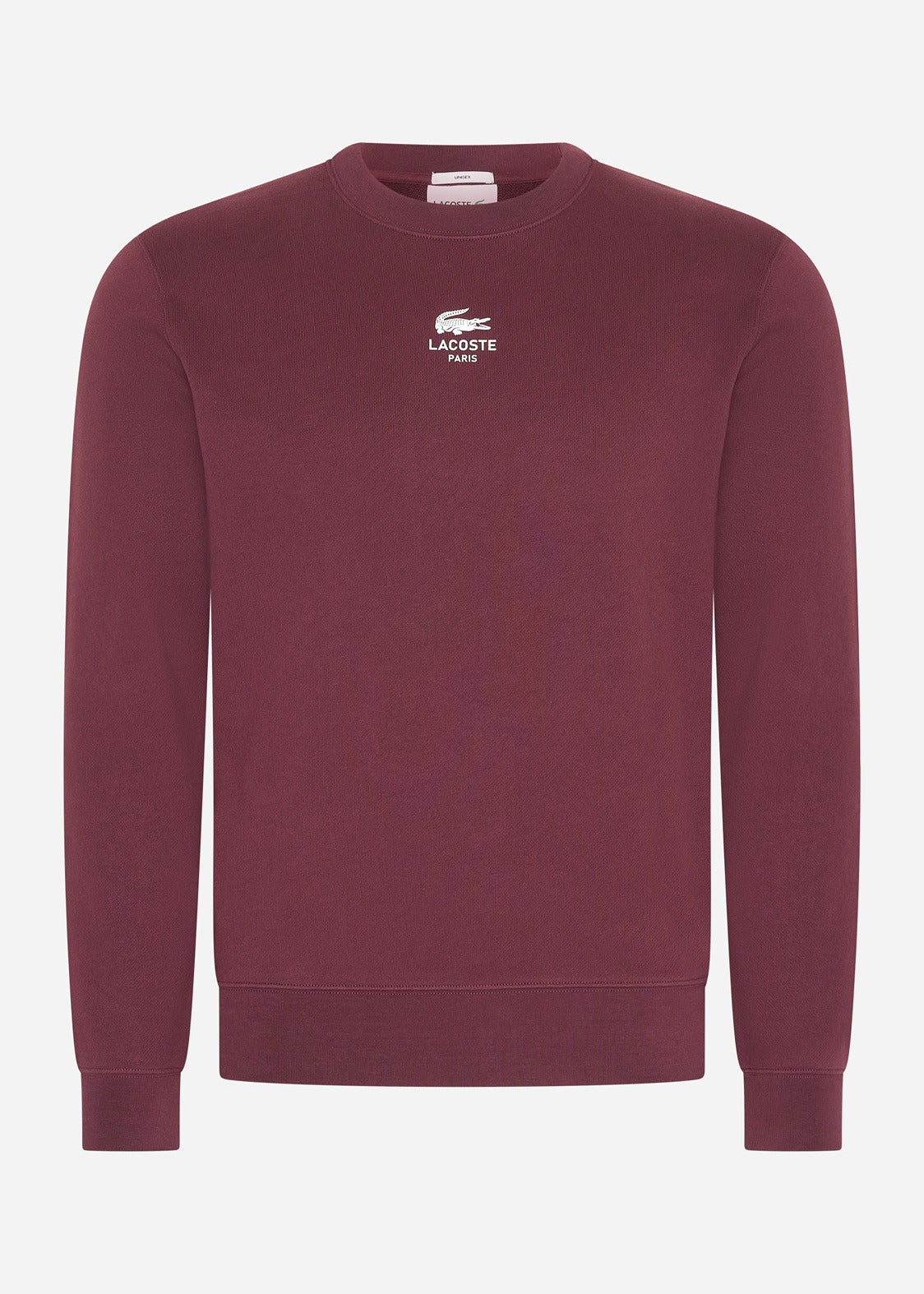 Lacoste Truien  Sweatshirt logo print- expresso 