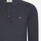 Farah Polo's  Sweater hamlet knit ls polo - true navy 