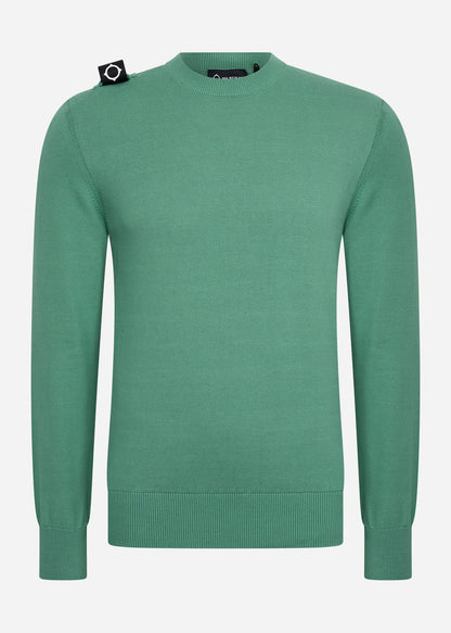 MA.Strum Truien  Crew neck knit - loden frost 