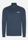 Barbour International Truien  Essential half zip sweat - international navy 