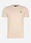 Lyle & Scott T-shirts  Plain t-shirt - sesame 