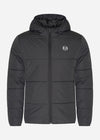 Sergio Tacchini Jassen  Baddeley padded jacket - black 