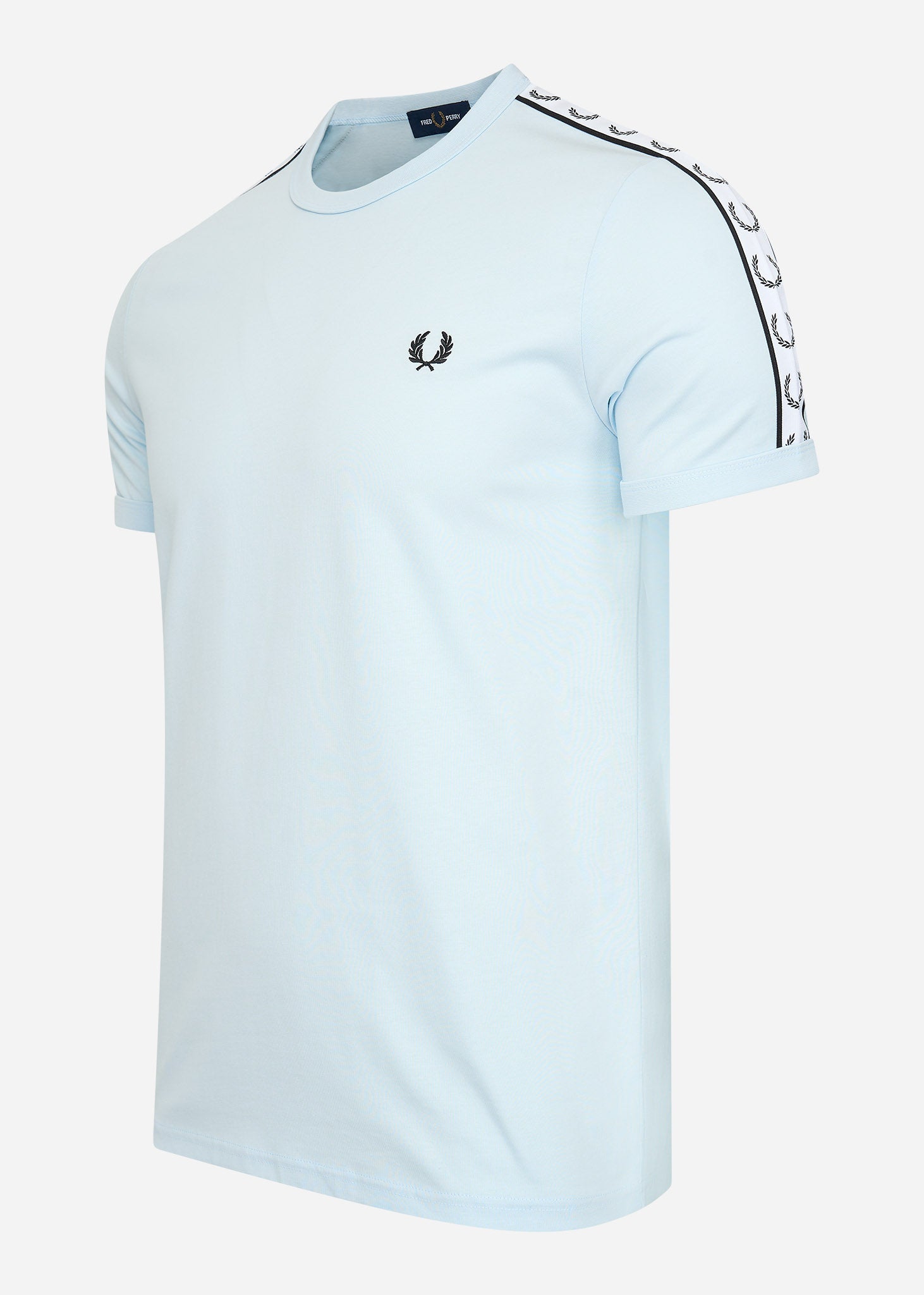 Fred Perry T-shirts  Taped ringer t-shirt - light ice 