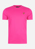 Lyle & Scott T-shirts  Plain t-shirt - pink scorch 