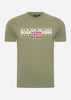 Napapijri T-shirts  Aylmer t-shirt - green lichen 