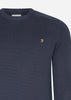 Farah Truien  Sweater kingsbury crew sweat - true navy 