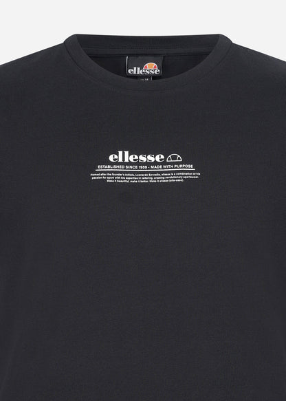 Ellesse T-shirts  Russano tee - black 