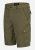 Lyle & Scott Korte Broeken  Wembley cargo short - olive 