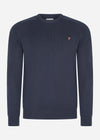 Farah Truien  Sweater kingsbury crew sweat - true navy 