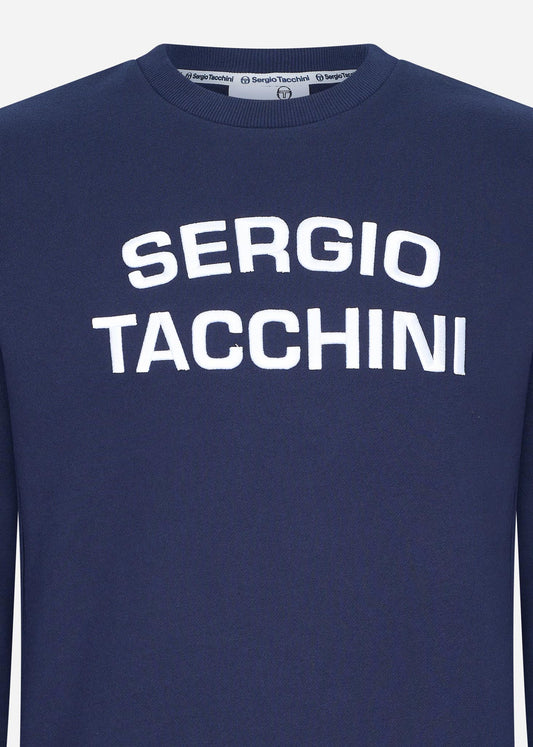 Sergio Tacchini Truien  Reinaldo crew neck sweat - maritime blue 