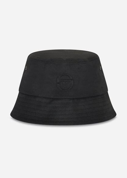 Sergio Tacchini Bucket Hats  Potent tonal bucket hat - black 