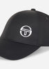 Sergio Tacchini Petten  Dreezy logo baseball cap - black 