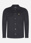 Lyle & Scott Overshirts  Bedford cord overshirt - jet black 