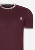 Fred Perry T-shirts  Twin tipped t-shirt - oxblood 