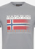 Napapijri T-shirts  Kreis t-shirt - grey owl 