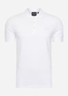 Lyle & Scott Polo's  Tonal eagle polo shirt - white 