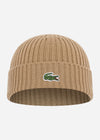 Lacoste Mutsen  Wool cap - cookie 