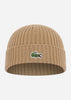 Lacoste Mutsen  Wool cap - cookie 