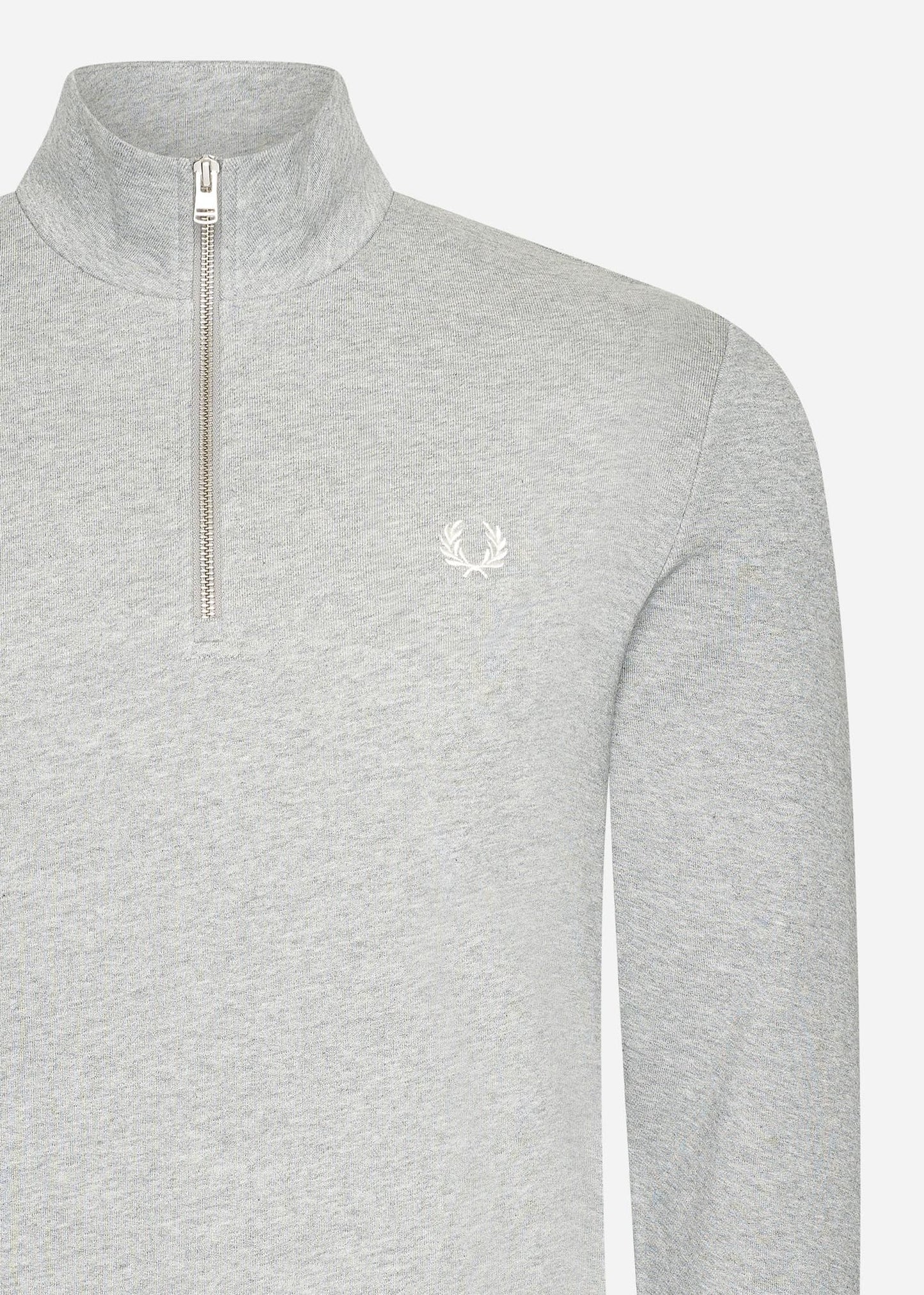 Fred Perry Truien  Half zip sweatshirt - steel marl 